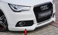 Rieger front lip spoiler street legal fits for Audi A1