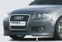 Front lip spoiler rieger tuning fits for Audi A3 8P Sportback