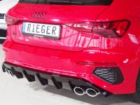 Rieger rear diffuser /rear insert bg fits for Audi A3 GY